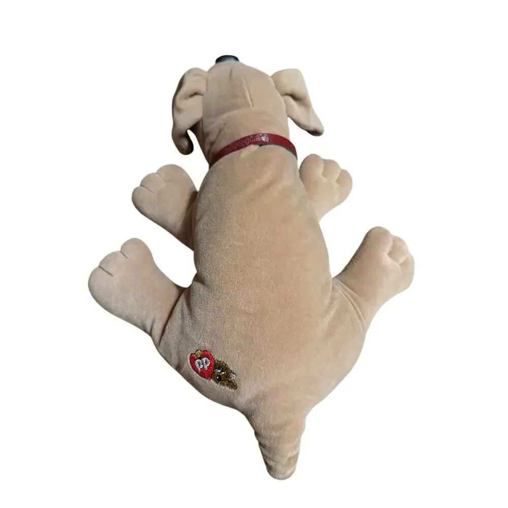 Vintage 1985 Tonka Pound Puppies Plush Dog Original Collar Korea 80s
